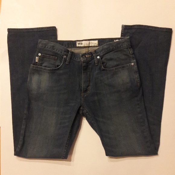 Vans Off The Wall Other - Vans Off The Wall V 66 Slim Denim Blue Jeans